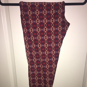 LuLaRoe geometric TC leggings